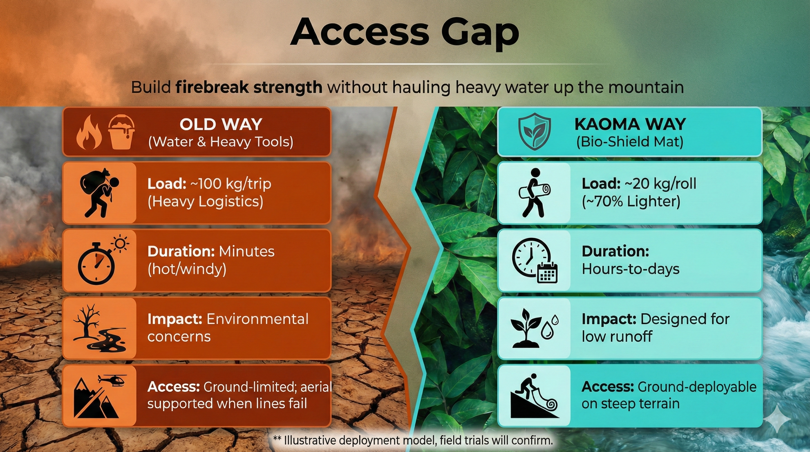 The Access Gap Infographic